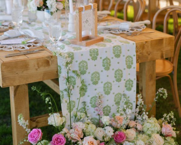 A Coastal Celebration Filled with Whimsy and Retro-Chic Details
