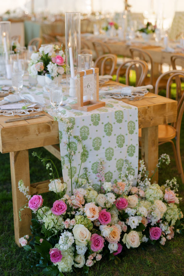 A Coastal Celebration Filled with Whimsy and Retro-Chic Details