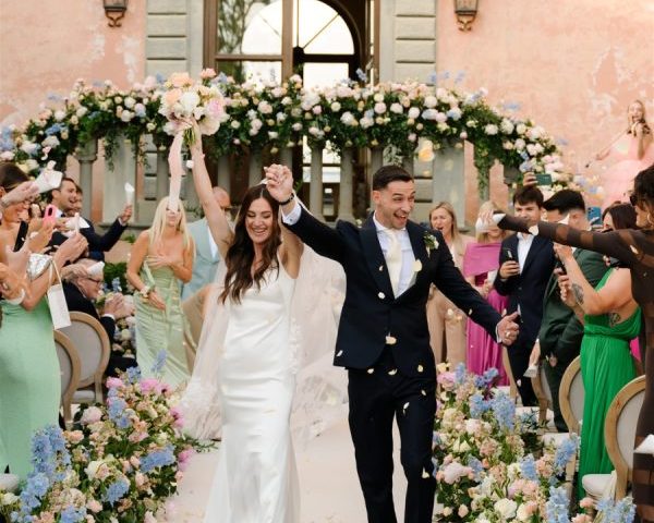A Pastel-Hued Celebration of Timeless Romance in the Heart of Tuscany