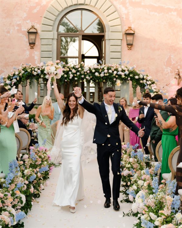 A Pastel-Hued Celebration of Timeless Romance in the Heart of Tuscany