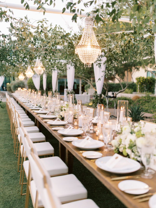 A Refined Outdoor Celebration Framed by Camelback Mountain