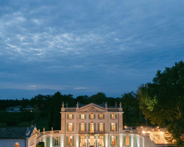 A Romantic French Garden Wedding in Provence with a Colorful Avignon Welcome Party