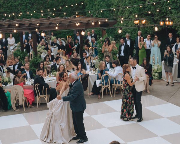 A Serpentine-Table Soirée with Modern Elegance at Franciscan Gardens