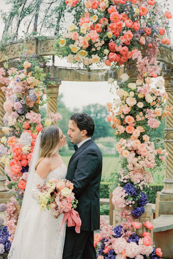 A Springtime Fairytale of Couture Romance at Château Challain