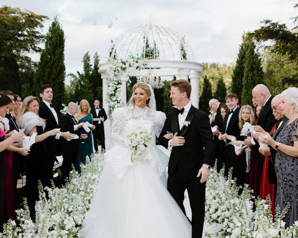 A Timeless Celebration at La Casa Toscana Filled with Colorful Black Tie Style