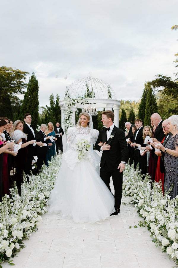 A Timeless Celebration at La Casa Toscana Filled with Colorful Black Tie Style