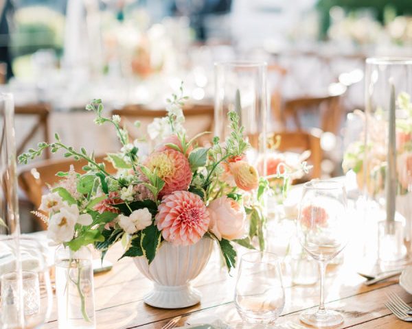 A Warm and Elegant Fall Wedding at Belle Haven Club with an Italian Twist