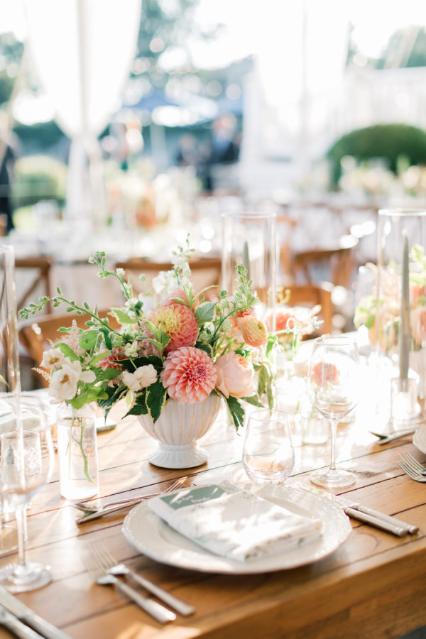 A Warm and Elegant Fall Wedding at Belle Haven Club with an Italian Twist