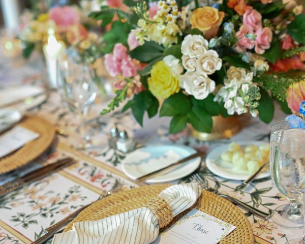 A Whimsical Coastal Garden Soirée with a Touch of European Charm at Ponte Vedra Beach