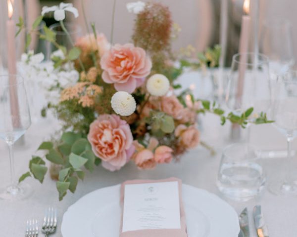 A Whisper of Spring and French Charm at a Private Estate Wedding