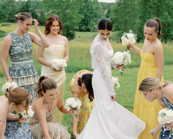 A Charlottesville Love Story Colored by Blue Ridge Sunsets