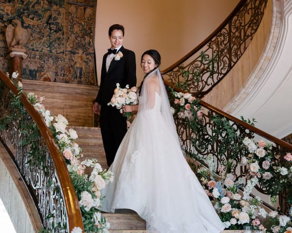 A French-Chateau Garden Soirée of Classic Elegance and Carefree Joy