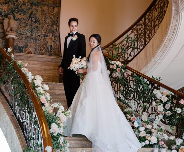 A French-Chateau Garden Soirée of Classic Elegance and Carefree Joy