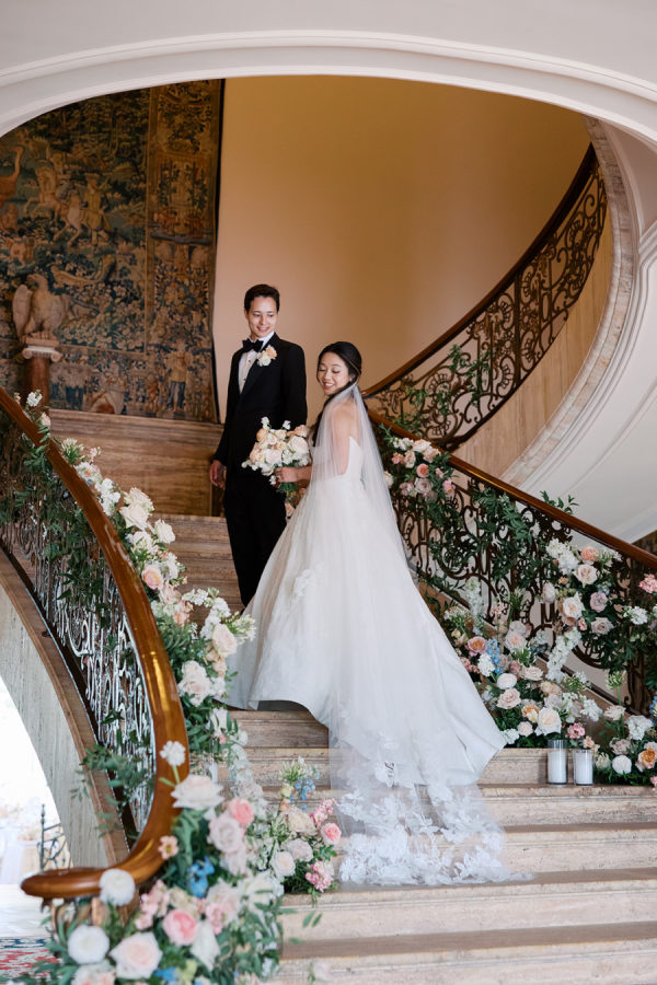 A French-Chateau Garden Soirée of Classic Elegance and Carefree Joy